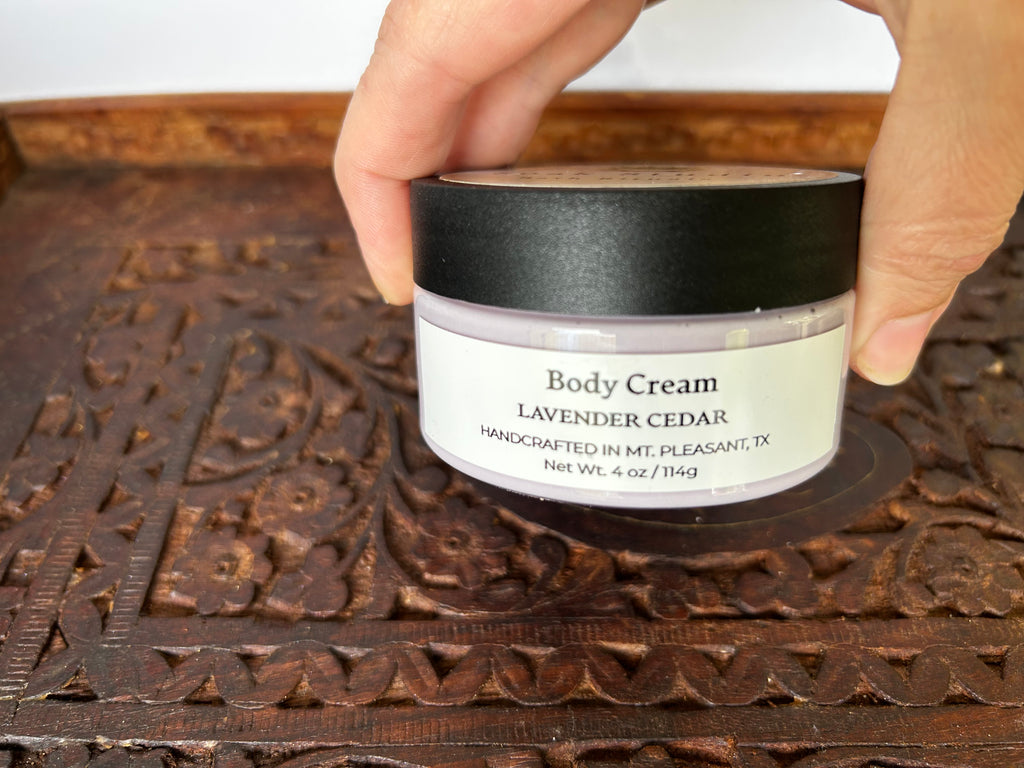 Body Cream- Lavender Cedar