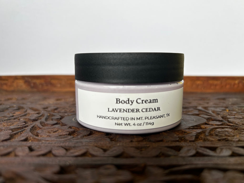 Body Cream- Lavender Cedar